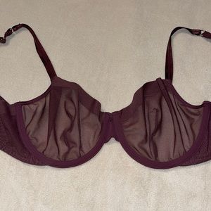 Maroon bralette